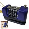 Trava de Disco Freio Antifurto Moto Bike Motocicleta Bicicleta Senha 4 Digitos Cadeado Resistente Pr - 4