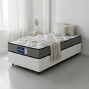 Ver imagem 1 de Cama Box com Colchão de Espuma D60 Double Face Guarda Costas Comfort Force Probel Solteiro 88cm