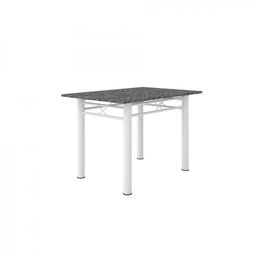 Conjunto Sala de Jantar Mesa Tampo Granito Retangular e 4 Cadeiras Monique - 3