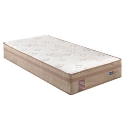 Bicama Box Baú Solteiro com Colchão Molas Ensacadas Berlim Bege Probel Linho Bege 88x188 - 11