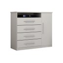Ver imagem 4 de Dormitório Solteiro Esp 2 Portas 3PÇS Milano - Arbo Design
