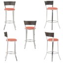 Ver imagem 5 de Banqueta Bistro para Bar, Cozinha, Balcão em Alumínio e Fibra Tc Zanutto 5 Unidades Argila