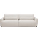 Ver imagem 3 de Sofá Retrátil Reclinável para Sala de Estar Living 210cm Sevilha F04 Bouclê Cru - Lyam Decor
