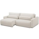 Ver imagem 7 de Sofá Retrátil Reclinável para Sala de Estar Living 210cm Sevilha F04 Bouclê Off White - Lyam Decor