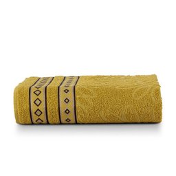 Kit 05 Toalhas de Banho Avulsas Amarelo, Marrom, Verde, Vermelho e Azul - 5