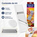 Ver imagem 4 de Cortador de Legumes Dupla Face Keita com Protetor Branco