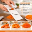 Ver imagem 7 de Cortador de Legumes Dupla Face Keita com Protetor Branco