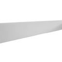 Ver imagem 2 de Moldura Painel Ripado Eva Autocolante Liso 5cmx5mm 25 Metros - Branco