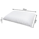 Ver imagem 3 de Kit 2 Travesseiro Conforto Sono Reparador Infravermelho Longo Branco