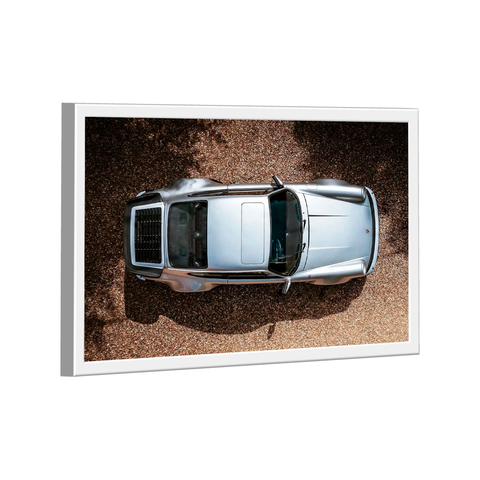 Quadro Porsche 911 Prata -- BR ARTES