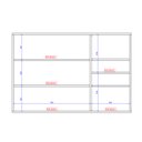 Ver imagem 6 de Armário Aéreo Milla 3 Portas Branco Mdf 120cm Carraro