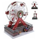 Ver imagem 1 de Roda Gigante Natal Natalina Som Movimento LED Enfeite Natalino Papai Noel Cenario Decoraçao Estante