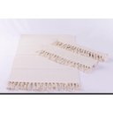 Ver imagem 2 de Jogo de Cozinha Tapetes com Passadeira Kit 3 Peças  Cor: Cru