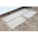 Ver imagem 1 de Jogo de Cozinha Tapetes com Passadeira Kit 3 Peças Varias Cores: Cru