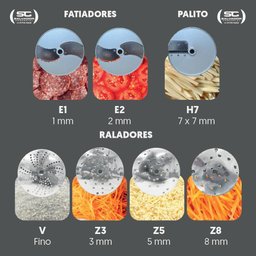 Processador de Alimentos Skymsen Industrial Bivolt Chaveado Pa-7 Pro - 3