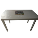 Ver imagem 7 de Mesa Retangular Plástica Piscina Praia Desmontável Branca Plasnew