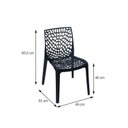 Ver imagem 5 de Kit com 2 Cadeiras Gruvyer para Sala de Jantar Bege/Fendi