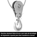 Ver imagem 2 de Talha Elétrica Guincho Guindaste 1300w Capacidade 400kg a 800kg 220v Gt922 Lorben