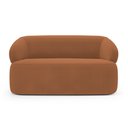Ver imagem 6 de Sofá Orgânico 03 Lugares Living Glee 170cm Bouclê Terracota - Desk Design
