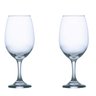 Kit com 2 taças para água de vidro clássica 386ml Gran Vino - 1