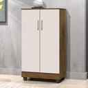 Ver imagem 2 de Armário Multiuso 2 Portas Jequitibá/off White J&a Móveis Smart 118x64x36