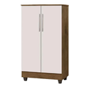 Ver imagem 1 de Armário Multiuso 2 Portas Jequitibá/off White J&a Móveis Smart 118x64x36