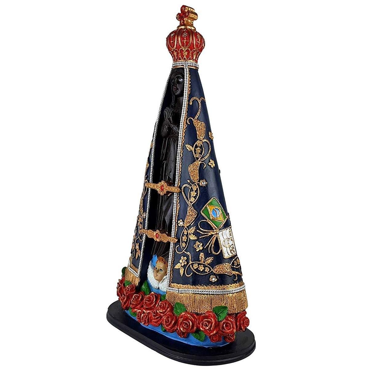 Estátua Nossa Senhora Aparecida Grande 60cm 28032 - 2