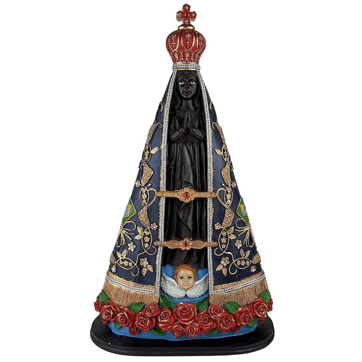 Estátua Nossa Senhora Aparecida Grande 60cm 28032