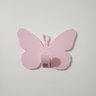 Gancho de Parede Borboleta Rosa (kit com 3 Unidades) - 2