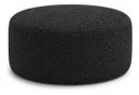 Ver imagem 6 de Sofá e Puff Orgânico Virginia 300cm Sala Boucle: Preto