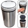 Lixeira Inox Automática 12 Litros Sensor de Presença Luxo - 1