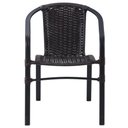 Ver imagem 4 de Kit 6 Cadeiras Alumínio e Mesa Tampo Varanda Jardim Piscina Jardim Trama Original