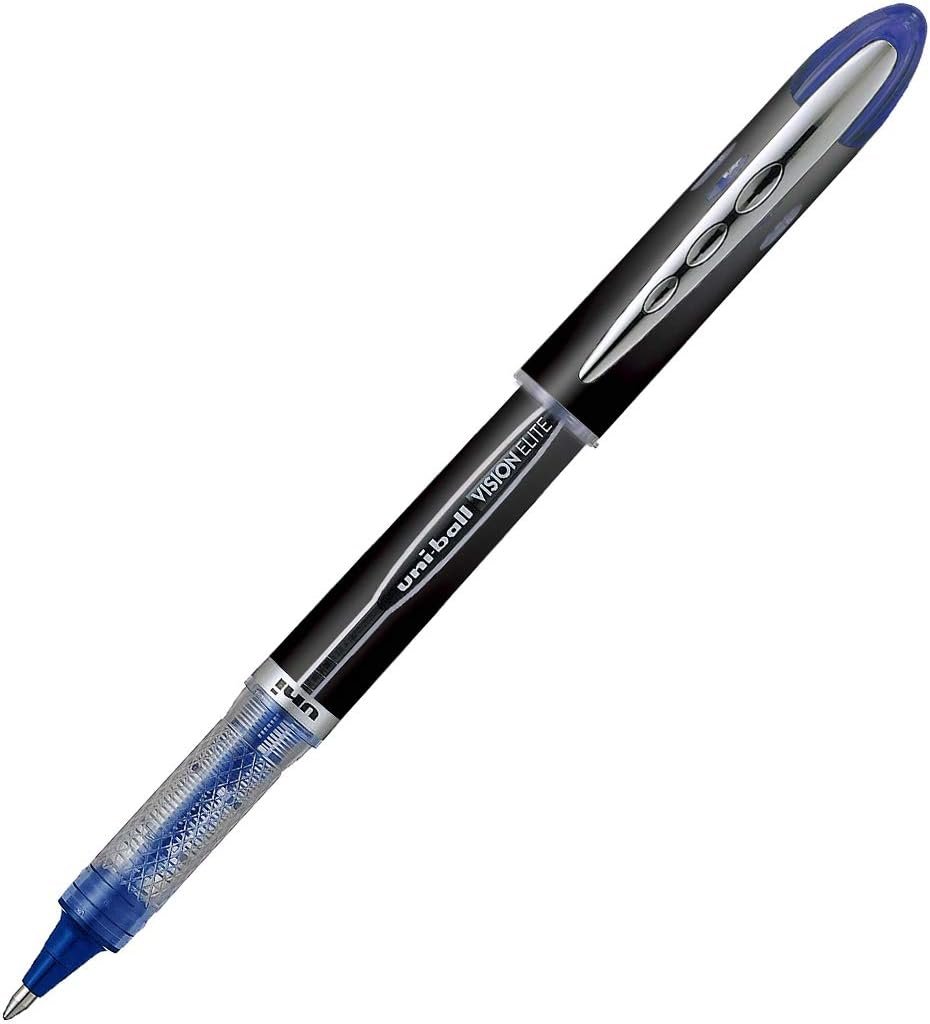 Caneta Rollerball Vision Elite Ub-205 Azul 0.5mm Uniball