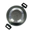 Ver imagem 7 de Panela Frigideira Caçarola Tampa de Vidro Wok 24 Cm Antiaderente Alumínio - Dourado