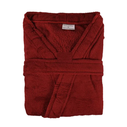 Roupão Microfibra Plush Inverno Frio Toque Macio Unissex:bloodstone/gg - 9