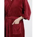 Ver imagem 4 de Roupão Microfibra Plush Inverno Frio Toque Macio Unissex:bloodstone/gg