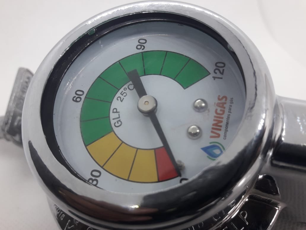 regulador registro visor top grande mangueira dako 2 metros - 6