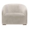 Poltrona Decorativa Julia Suede Bege - Lm Decor - 2