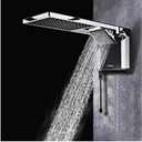 Ver imagem 2 de Chuveiro Lorenzetti Acqua Duo Flex Preto Cromado 127v 5500w