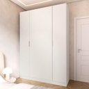 Ver imagem 1 de Guarda Roupa Planejado 100% MDF 4 Portas Orion CabeCasa MadeiraOriginals Bege/Aveia