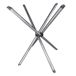 Suporte Base para Mesa de Jantar Pés de Mesa Palito em Aço 80cm Casa Cozinha Ql - 1
