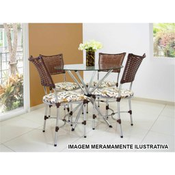 Suporte Base para Mesa de Jantar Pés de Mesa Palito em Aço 80cm Casa Cozinha Ql - 5