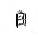 Ver imagem 1 de Estante Baixa Adonai Branca/preta