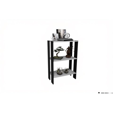 Estante Baixa Adonai Branca/preta