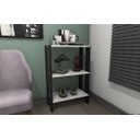 Ver imagem 3 de Estante Baixa Adonai Branca/preta