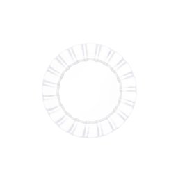 Pote de Vidro Tampa em Rolha Esfera Classic 1,05l Canelado - 4