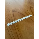 Ver imagem 1 de Rodameio Decorativo Bolinha 3d 1.5 | Boiserie Parede Vintage