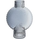 Ver imagem 1 de Vaso Decorativo Enfeite Casa Caracol Home&co Vidro 24x17x6cm Fumê