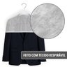 50 Capa Ombreira Roupa Tnt Branco Protetor Pó Mofo Atacado - 3