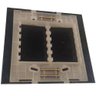 Conjunto 4x4" Linha Ebony Sleek Alto Brilho MarGirius 2 Tomadas 2p+t 10 A+2 Interruptor Simples sepa - 2